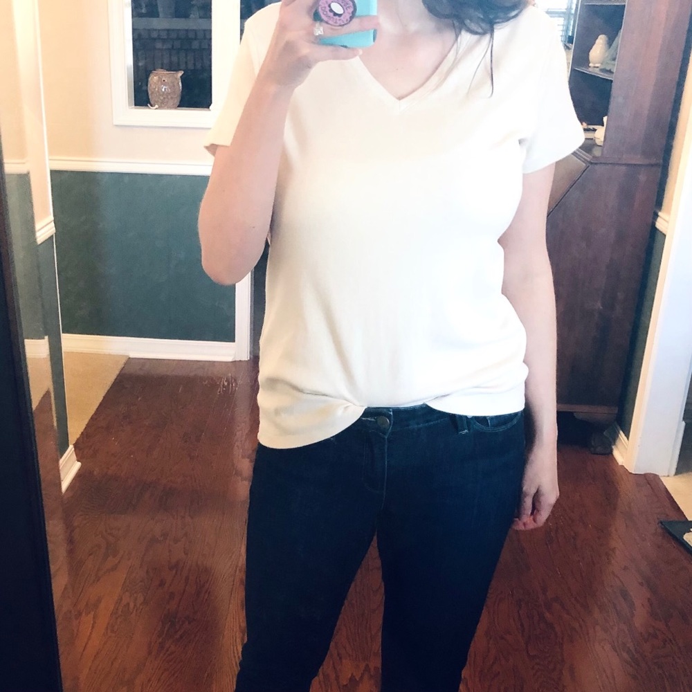 Isaac Mizrahi short sleeve top
